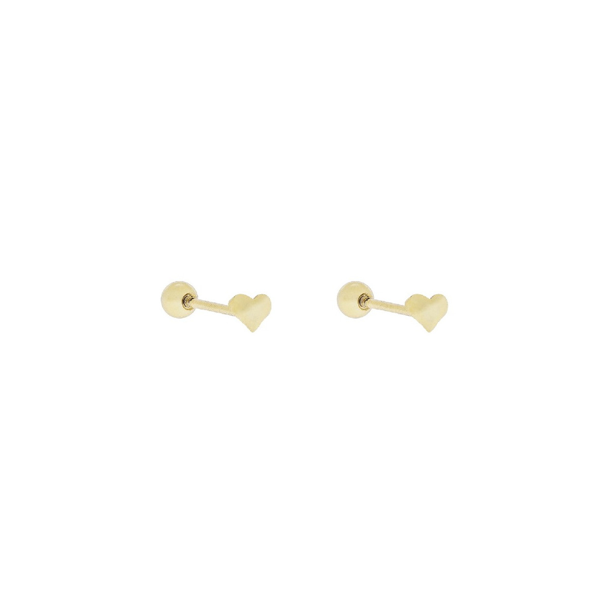 PE. CORAZON LISO  BOLA ROSCA T-3UDS - PE6343CH