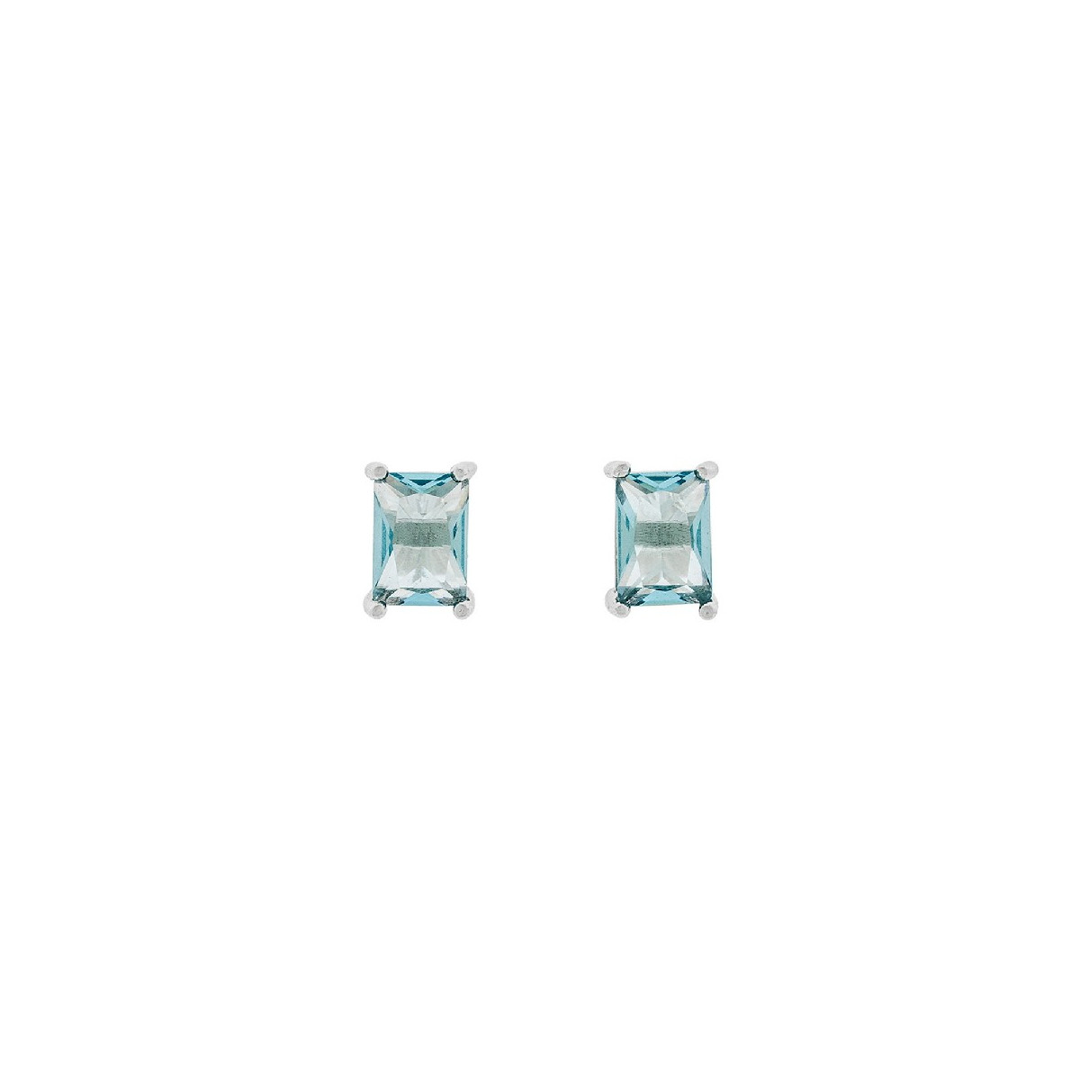 PENDIENTE CZ RECTANGULAR 5 X 7  - PE6365R/18