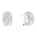 PEND. OMEGA ENTRELAZADO LISO + CZ - PE6377R