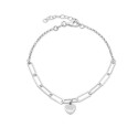 P.CADENA ROLO+CENTRO CORAZON LISO CAD.RE - PU5043R