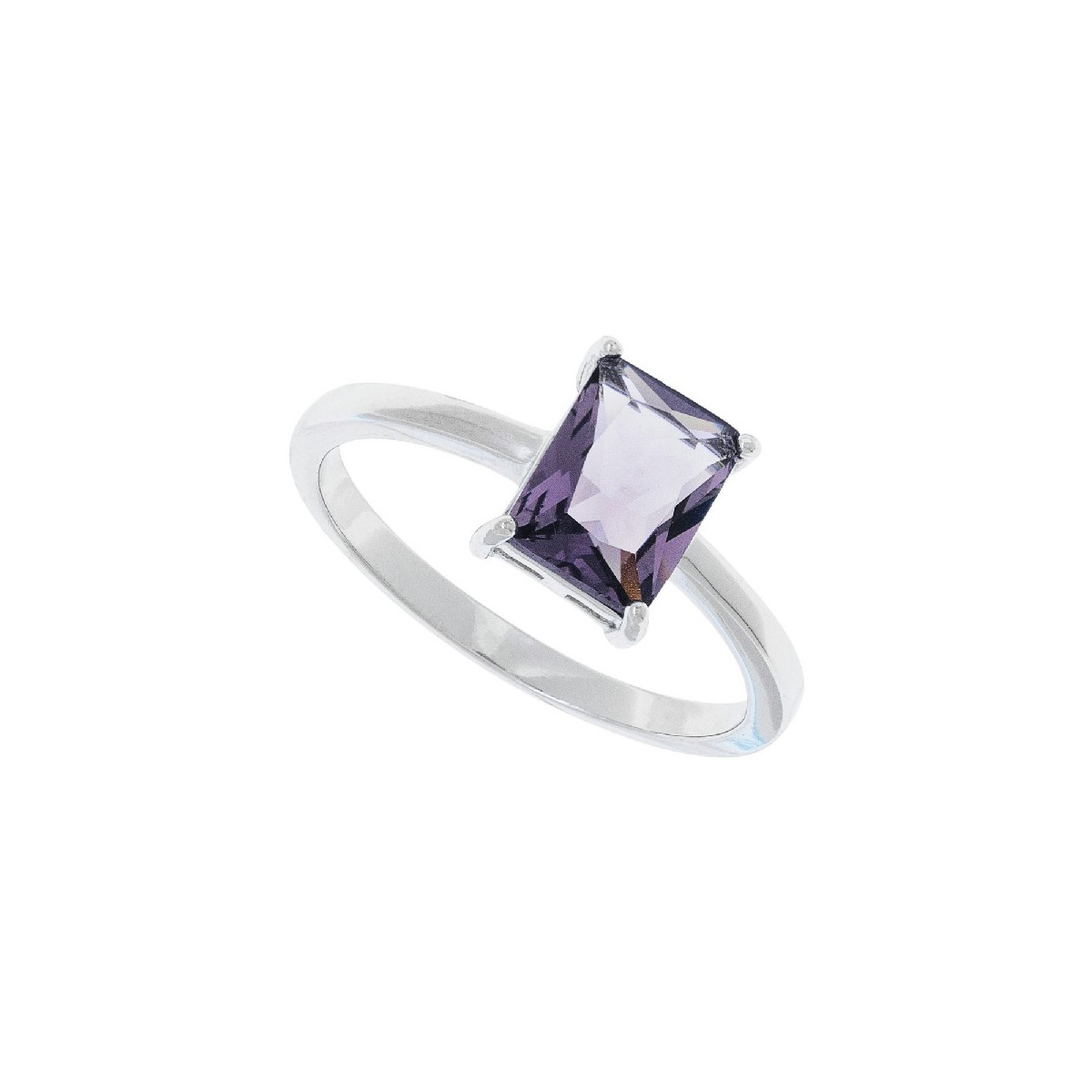 SORTIJA 1 CZ RECTANGULAR 6 X 8 MM  - SO1595R/01