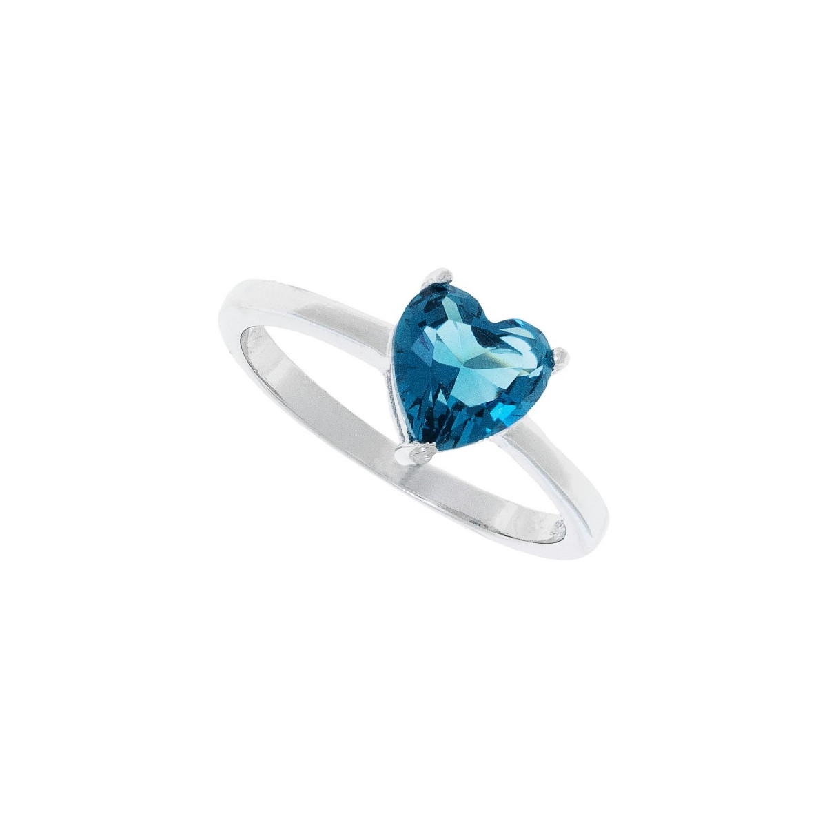 SORTIJA 1 CZ CORAZON 7 MM  - SO1596R/03