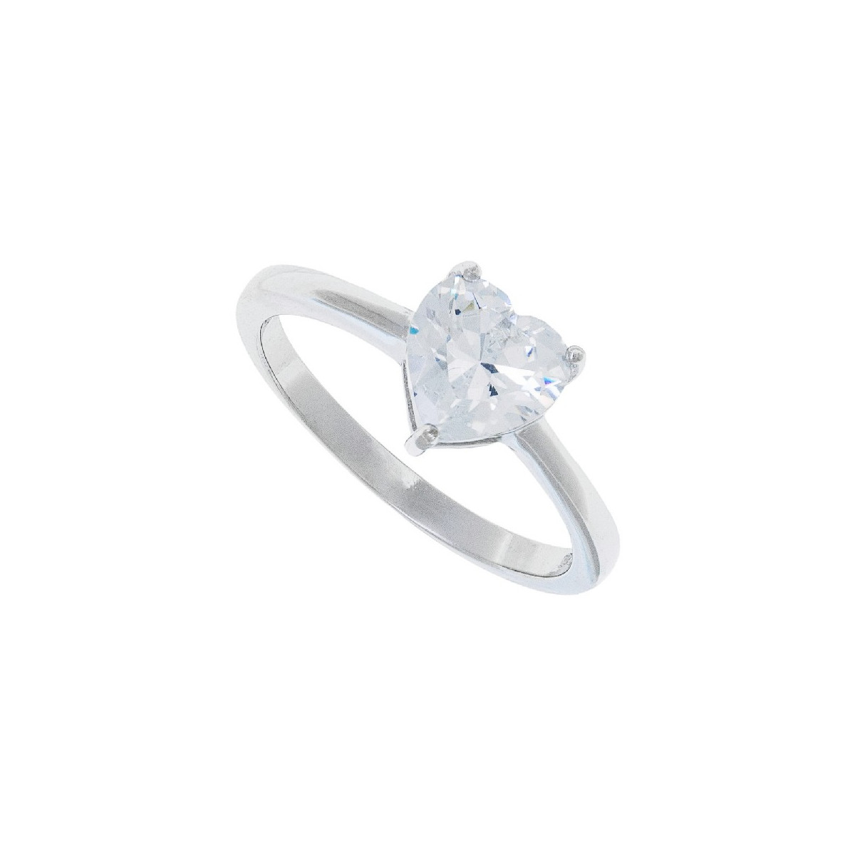 SORTIJA 1 CZ CORAZON 7 MM  - SO1596R/04