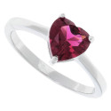 SORTIJA 1 CZ CORAZON 7 MM  - SO1596R/13