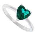 SORTIJA 1 CZ CORAZON 7 MM  - SO1596R/16