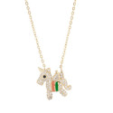 GARG. UNICORNIO CZ ESMALTE - GA1819CH