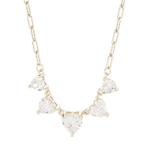 GARG. 5 CZ CON FORMA DE CORAZON - GA1838CH/04