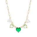 GARG. 5 CZ CON FORMA DE CORAZON - GA1838CH/16