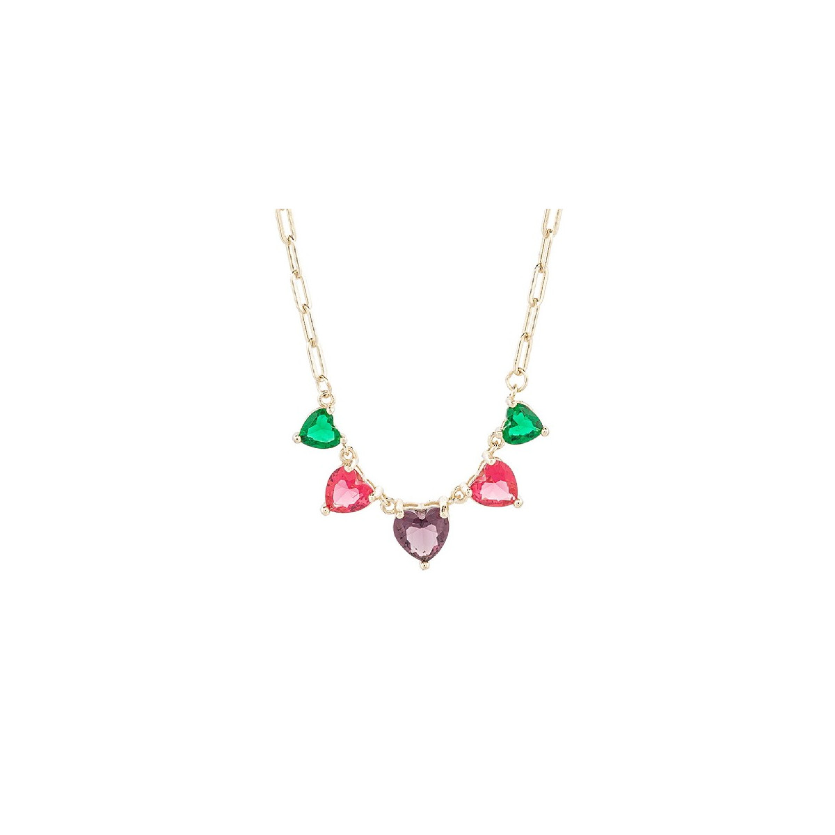 GARG. 5 CZ CON FORMA DE CORAZON - GA1838CH/24