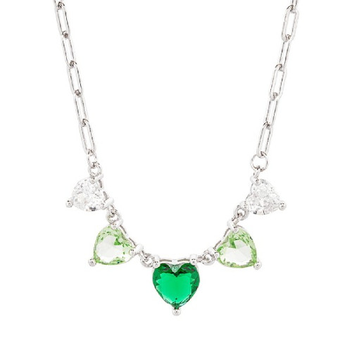 GARG. 5 CZ CON FORMA DE CORAZON - GA1838R/16