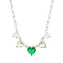 GARG. 5 CZ CON FORMA DE CORAZON - GA1838R/16