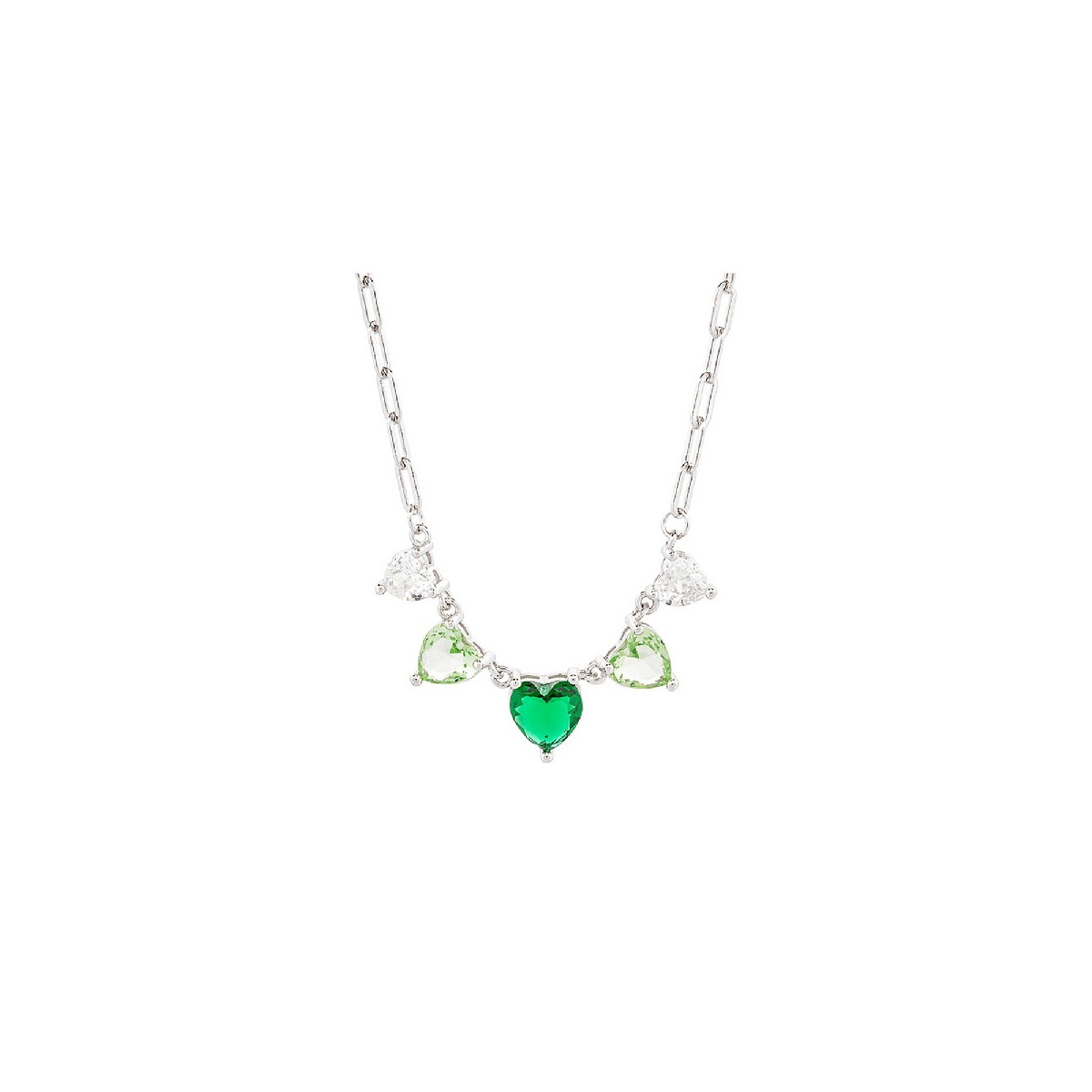 GARG. 5 CZ CON FORMA DE CORAZON - GA1838R/16