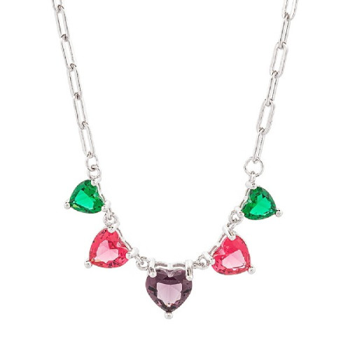 GARG. 5 CZ CON FORMA DE CORAZON - GA1838R/24