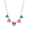 GARG. 5 CZ CON FORMA DE CORAZON - GA1838R/24