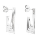 PENDIENTE  ARO RECTANGULAR PRESION - PE6382R