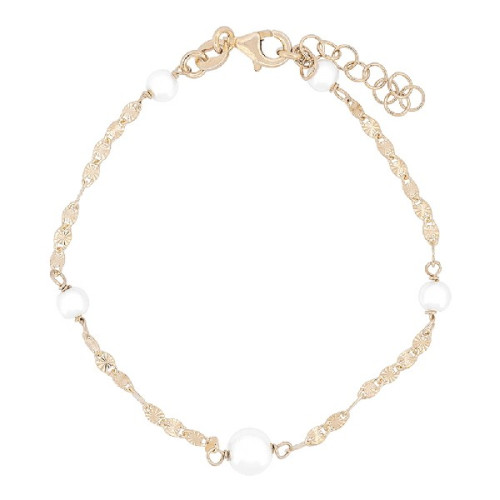 PUL. CADENA FANTASIA 5 PERLAS EN LINEA - PU5657CH