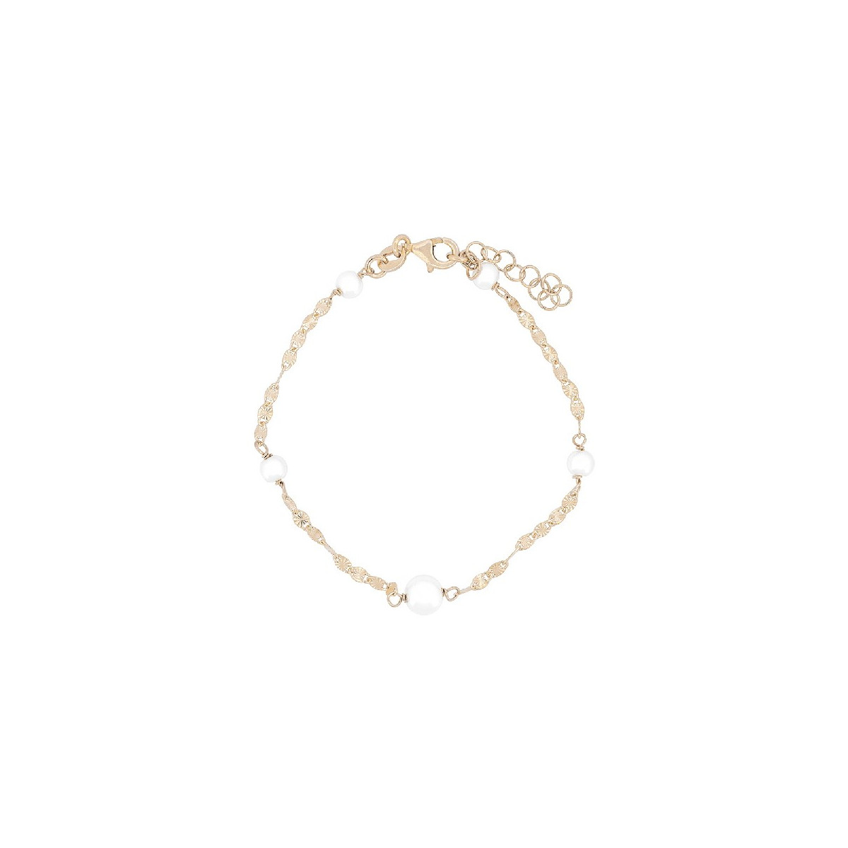 PUL. CADENA FANTASIA 5 PERLAS EN LINEA - PU5657CH