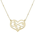 GARGANTILLA CORAZON INFINITO MAMA - GA1791CH