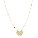 G.CAD.BOLAS ESMALTE CORAZON TQ MAMA - GA1673CH/24