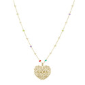 G.CAD.BOLAS ESMALTE CORAZON MAMA - GA1674CH/24