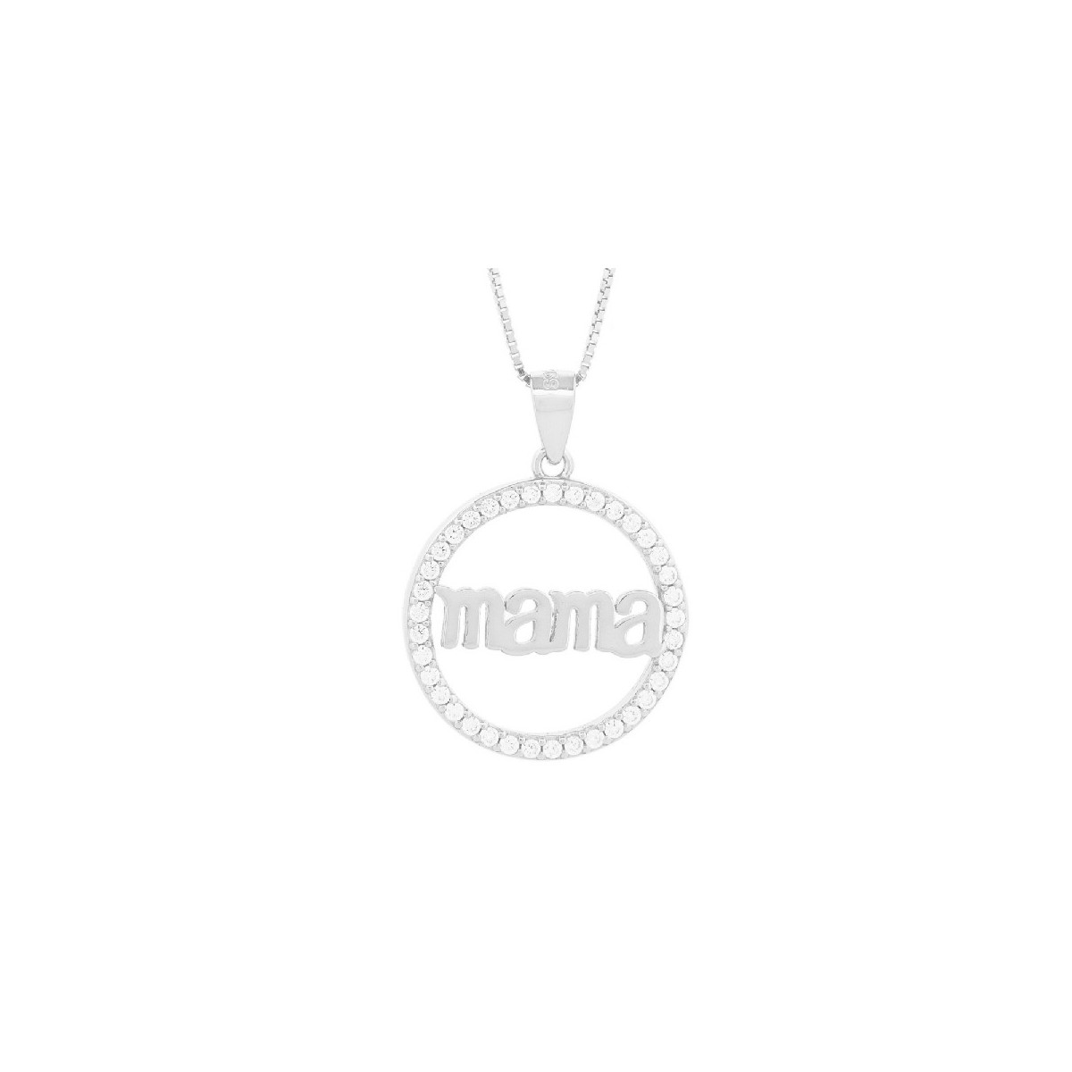 COLG. CIRCULO CZ + MAMA DENTRO - CO2965R
