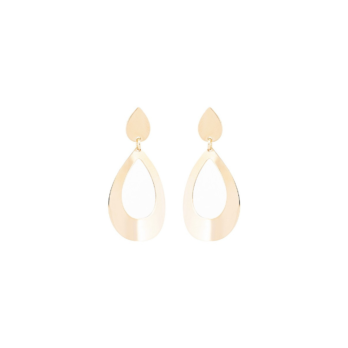 PEND. DOBLE LAGRIMA CALADO - PE6412CH