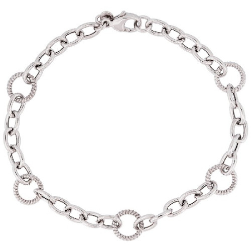 PULS. ESLABON OVAL + CIRCULO RAYADO - PU5674R