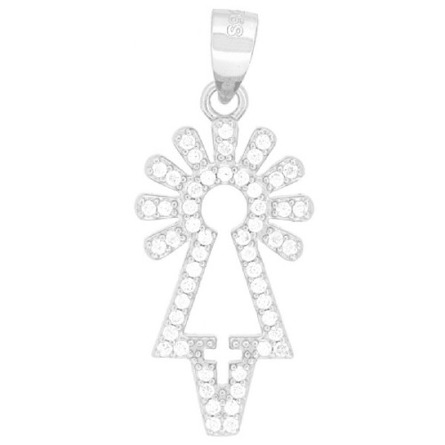 COLG. VIRGEN DEL PILAR SILUETA CZ - CO2968R