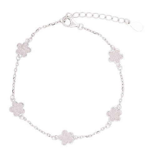 PULSERA 5 FLOR EN LINEA - PU4225