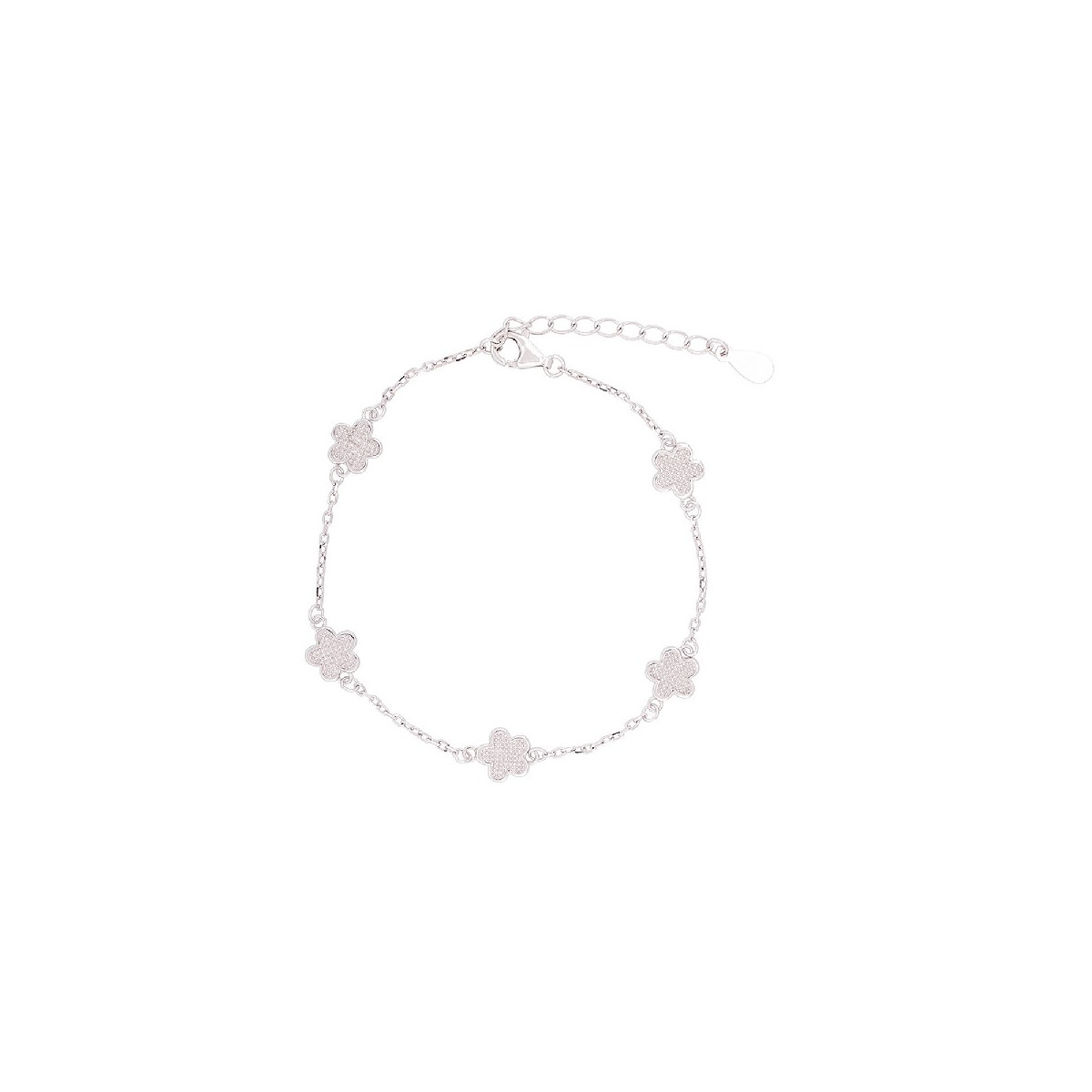PULSERA 5 FLOR EN LINEA - PU4225