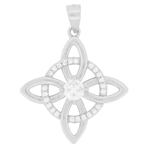 COLG. NUDO DE BRUJAS CON CZ - CO2976R