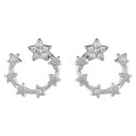PEND. ESTRELLAS LISAS EN CIRCULO - PE6534R