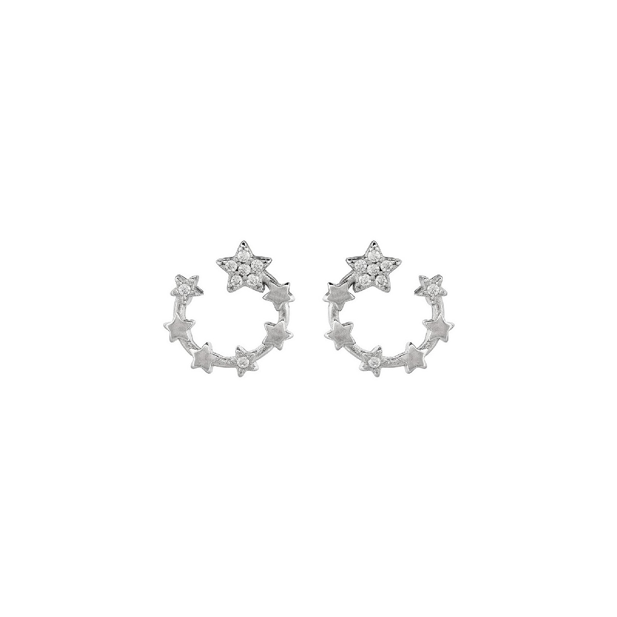 PEND. ESTRELLAS LISAS EN CIRCULO - PE6534R