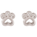 PENDIENTE HUELLA CON CZ - PE6538R
