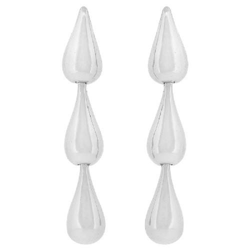 PENDIENTE GOTA TRIPLE LISA - PE6484R