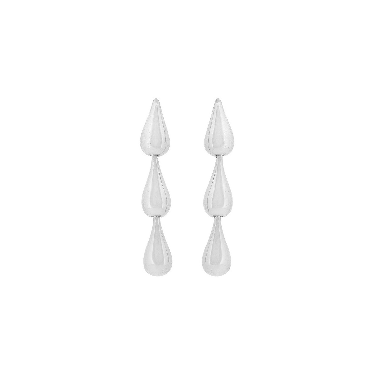 PENDIENTE GOTA TRIPLE LISA - PE6484R