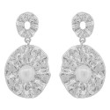 PEND. OVAL CALADO + OVAL GRANDE PERLA - PE6502R