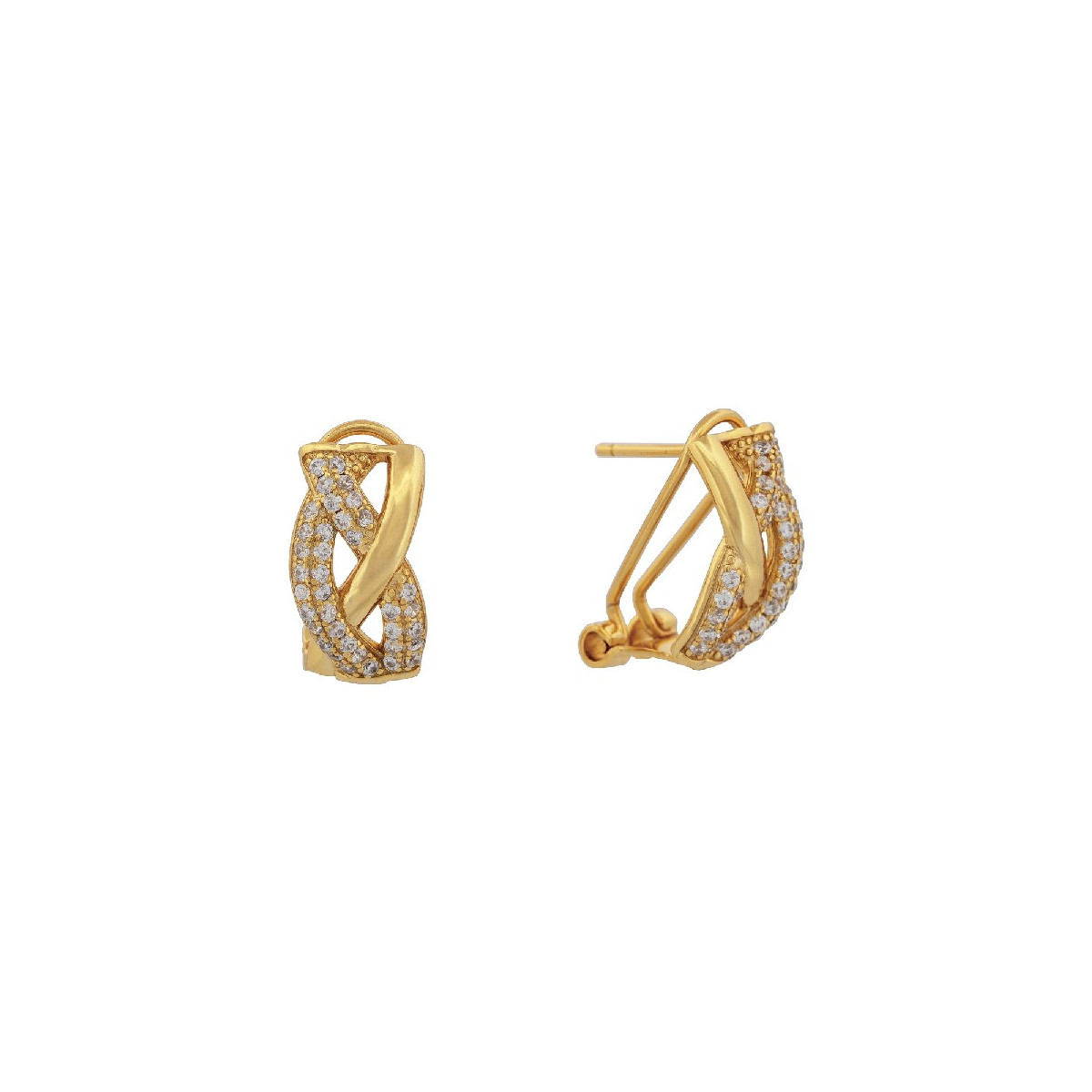 PEND. OMEGA LINEAS ENTRELAZADAS CZ - PE6509CH