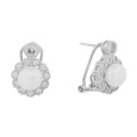 PEND. OMEGA PERLA BORDE CZ CHATON ARRIBA - PE6516R