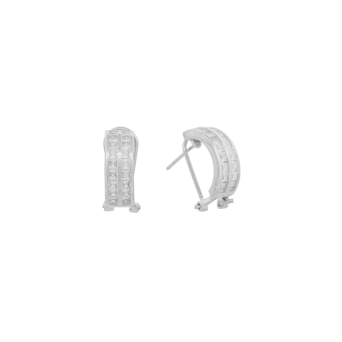 PENDIENTE OMEGA 2 LINEAS DE CZ - PE6524R