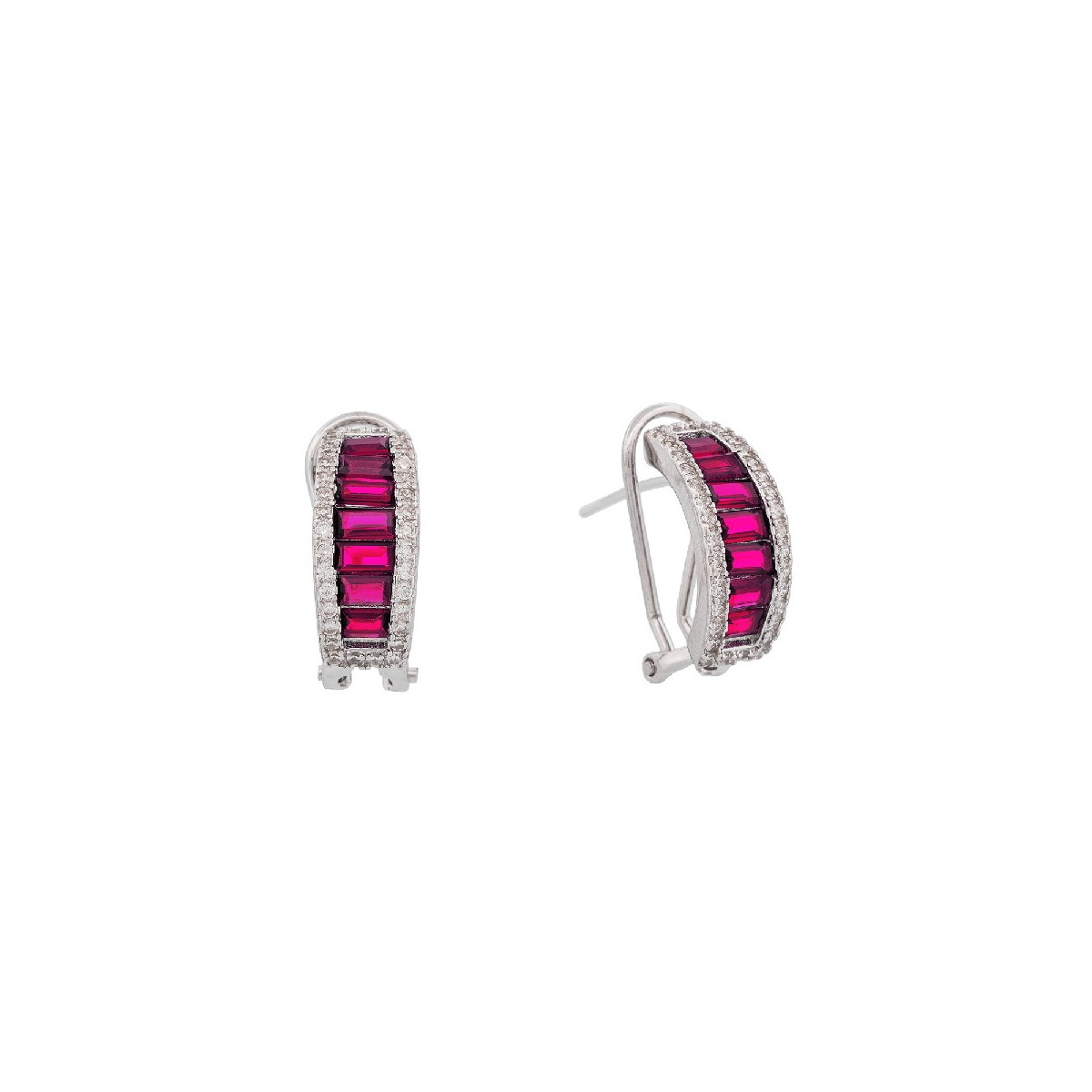 PE. OMEGA BORDE CZ CENTRO COLOR BAGUETTE - PE6527R/13