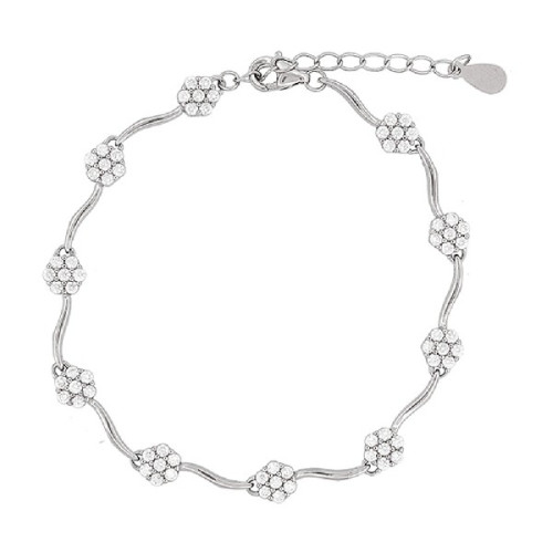 PUL. FLOR CZ + BARRA LISA - PU5704R
