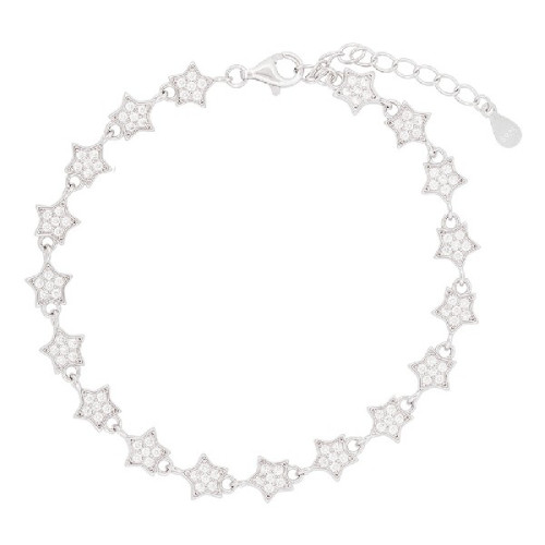 PULSERA ESTRELLA CZ EN LINEA - PU5721R