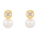 PEND. CUADRADO CZ + PERLA ABAJO - PE6560CH PEND. CUADRADO CZ + PERLA ABAJO - PE6560CH