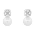 PEND. CUADRADO CZ + PERLA ABAJO - PE6560R PEND. CUADRADO CZ + PERLA ABAJO - PE6560R