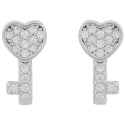 PENDIENTE LLAVE CON CZ - PE6595R