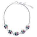 PUL. DOBLE CADENA 5 OVAL MULTICOLOR - PU5736R/24