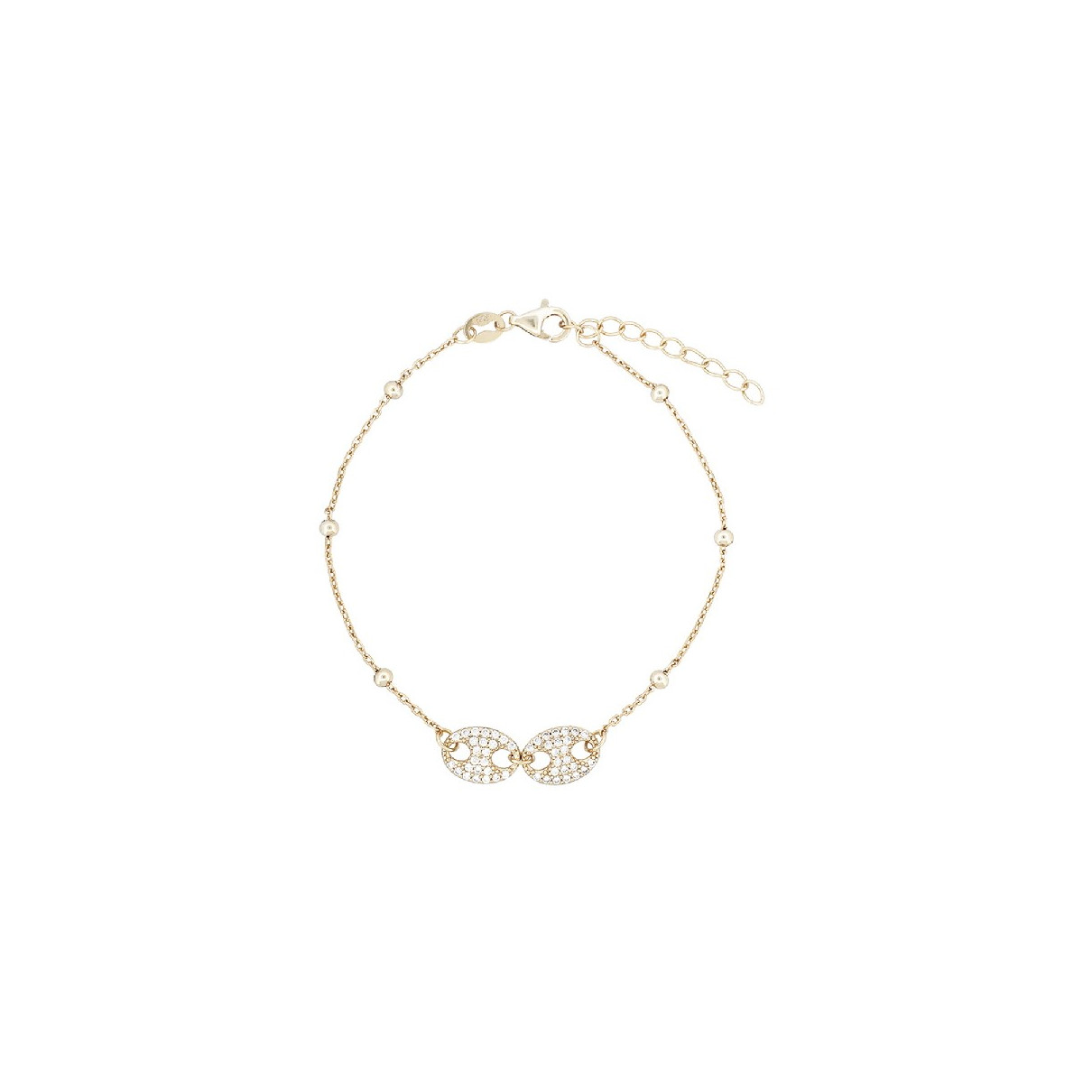 PUL. CADENA BOLITAS 2 CALABROTES CZ - PU5741CH
