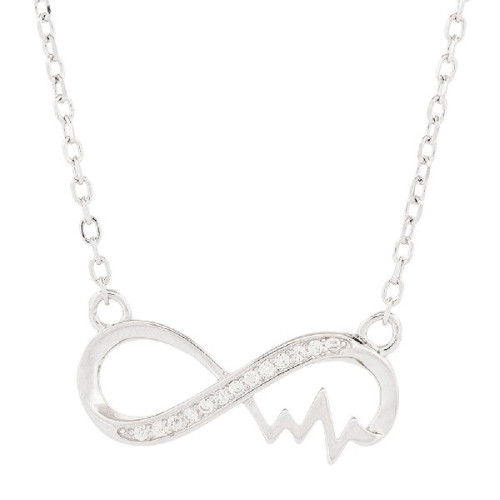GARG. INFINITO CZ CON LINEA DE LA VIDA - GA1871R