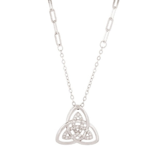 GARG. NUDO CELTA CON CZ - GA1875R